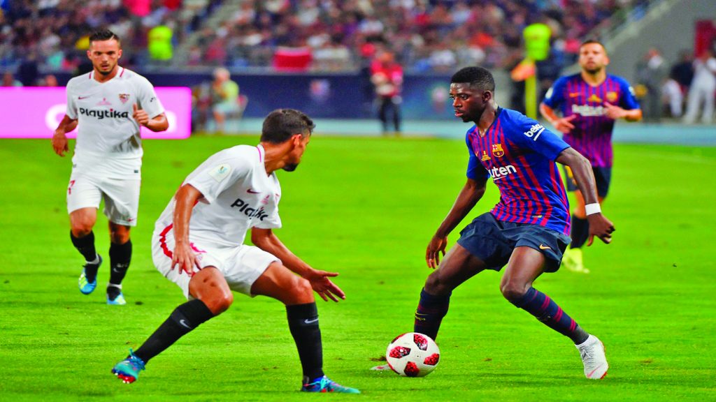 برشلونة يعمل على حل أزمة ديمبيلي بسرعة 3 يعمل على حل أزمة ديمبيلي بسرعة