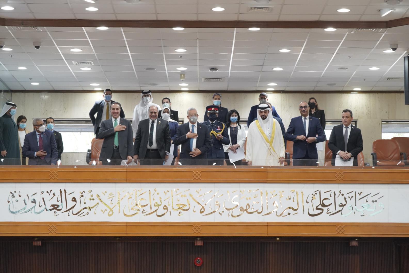 “الجبالي” يحضر جانبا من الجلسة العامة لمجلس النواب البحريني