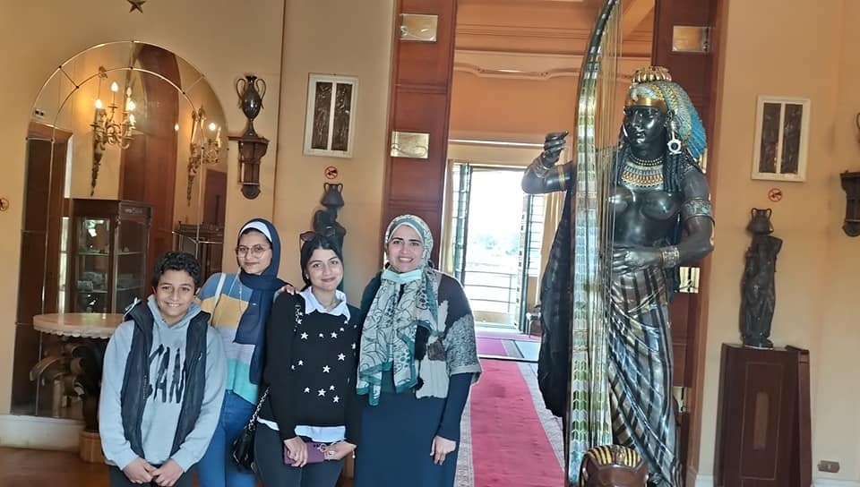 متحف ركن فاروق بحلوان ينظم جولات إرشادية للتعريف بتاريخ المتحف |  صورة فوتوغرافية