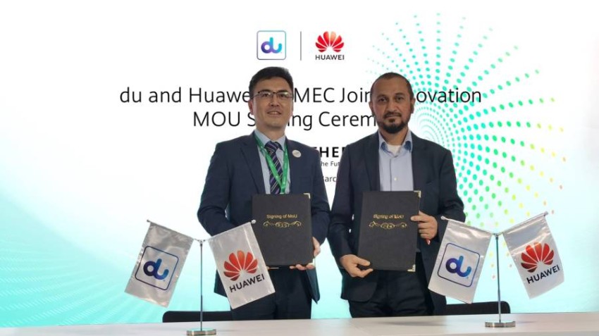 تتعاون Du و Huawei لتطوير حلول رقمية جديدة مدعومة بتقنيات 5G