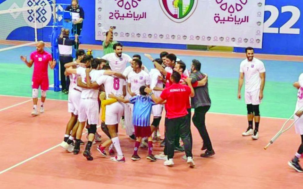 العميد يفوز بلقب النسخة 56 من الدوري الكويتي الممتاز للكرة الطائرة