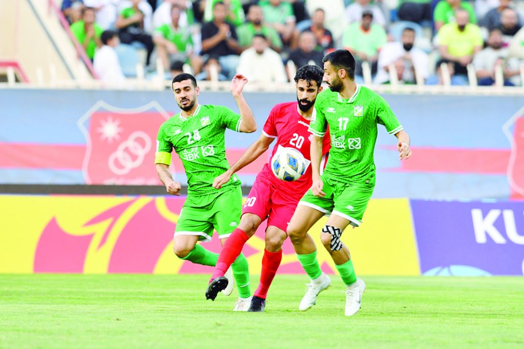 العربي يتصدر مجموعته ويتأهل إلى آسيا