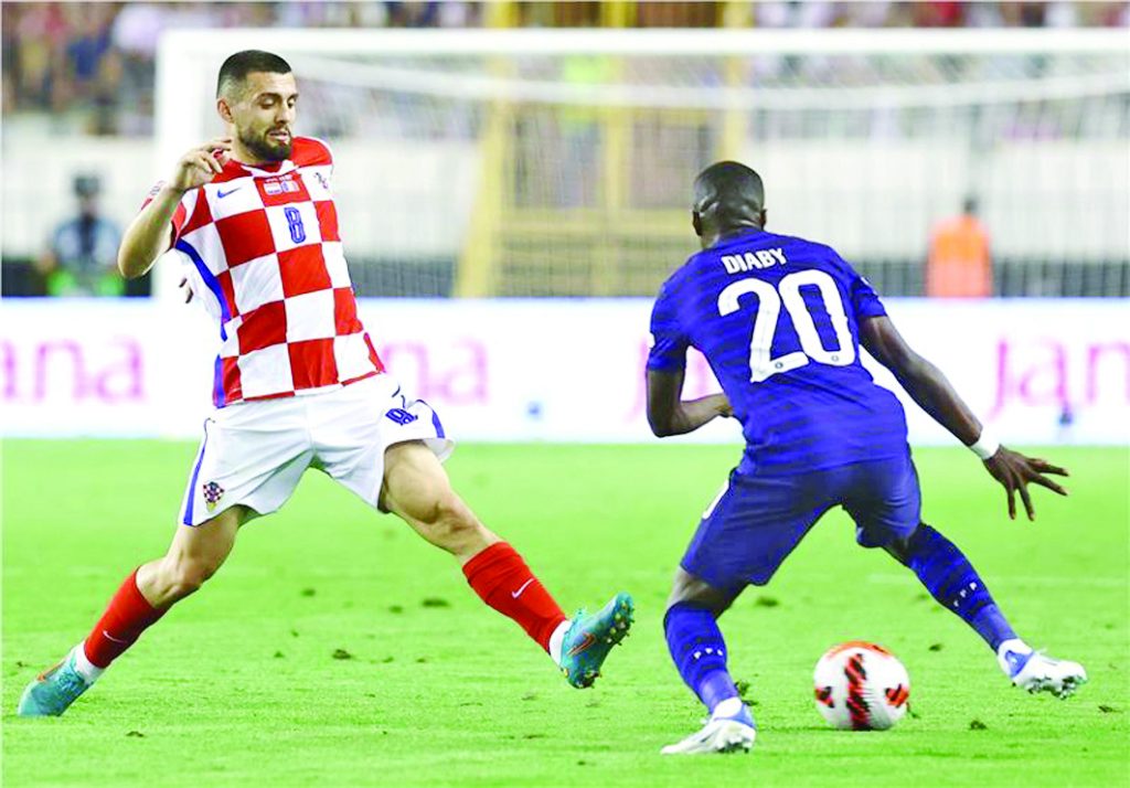تعادل فرنسا مع كرواتيا في دوري الأمم الأوروبية 3 فرنسا مع كرواتيا في دوري الأمم الأوروبية