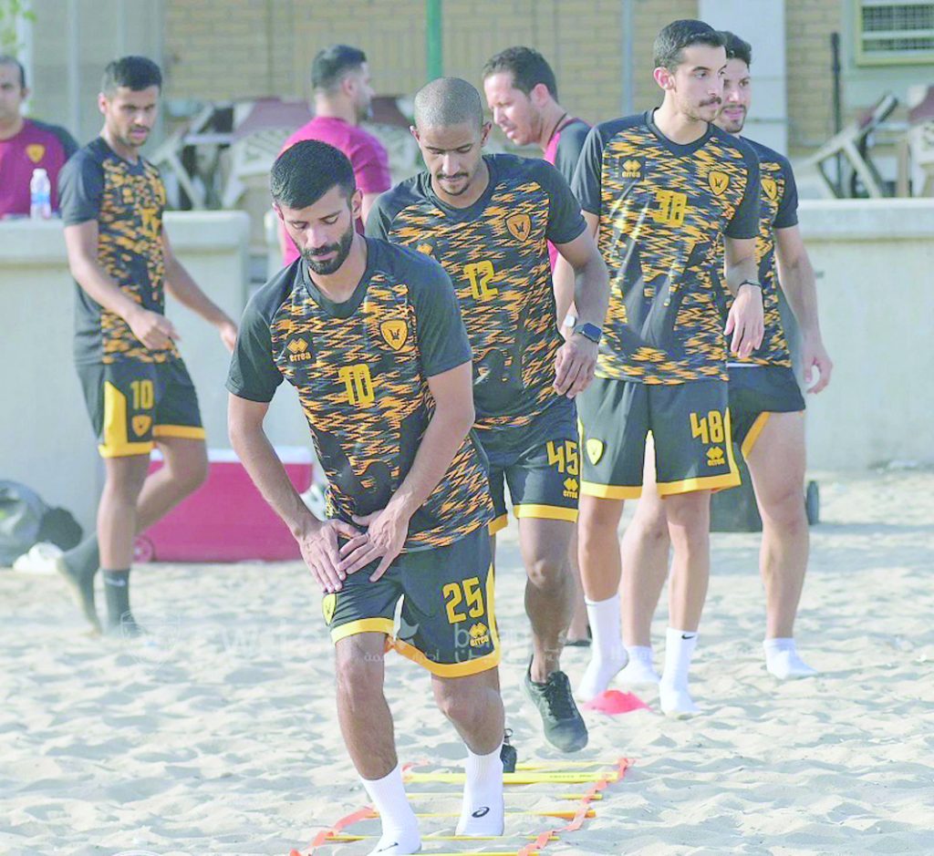 القادسية يعلن التعاقد مع مشاري العازمي ويواصل تدريبه